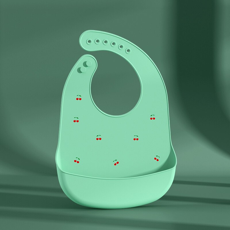 Bavoirs en Silicone pour bébé, animaux de dessin animé cerf, doux, alimentation pour bébé, imperméable, ajustable, pour enfants fille et garçon, accessoires de soins: style4