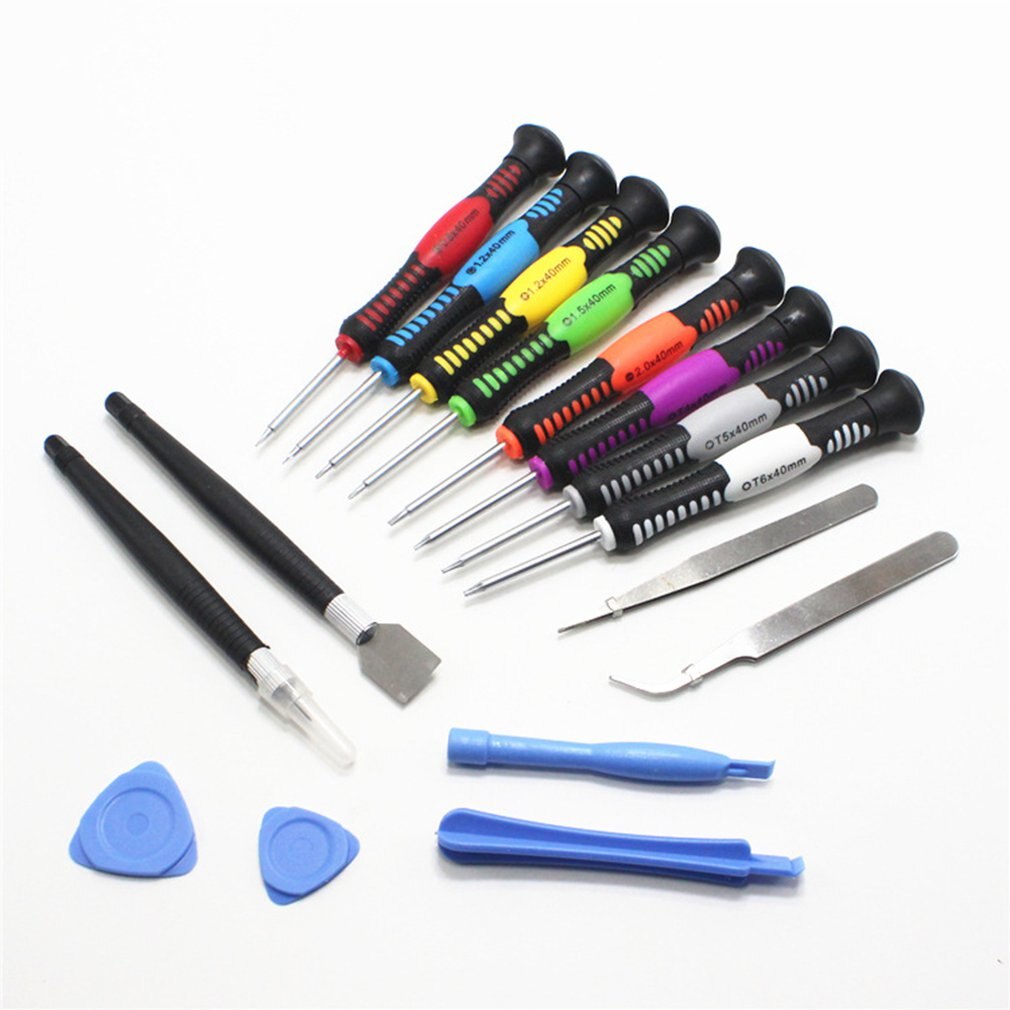 16pcs/set mobile phone repair tools multi-function high Precision Torx screwdriver Combination hand tools