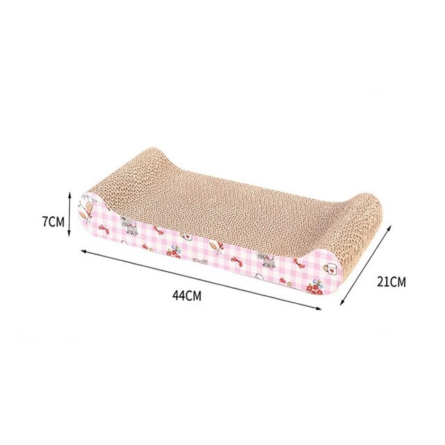 Fun Kat Speelgoed Kat Krasraad S-Vormige Gegolfd Papier Met Katten Klauw Slijpen Nail Schraper Mat Matras Kat levert: 7