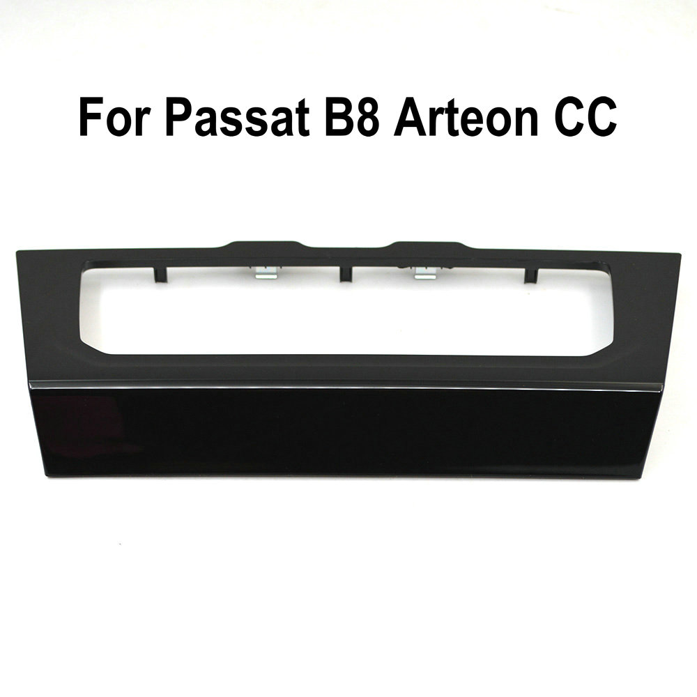 Pantalla táctil LCD con marco decorativo, Panel de aire acondicionado para VW Passat, Tiguan, Golf, Atlas, t-roc, Jetta, Octavia, MK3, Kodiaq, Superb: Rojo