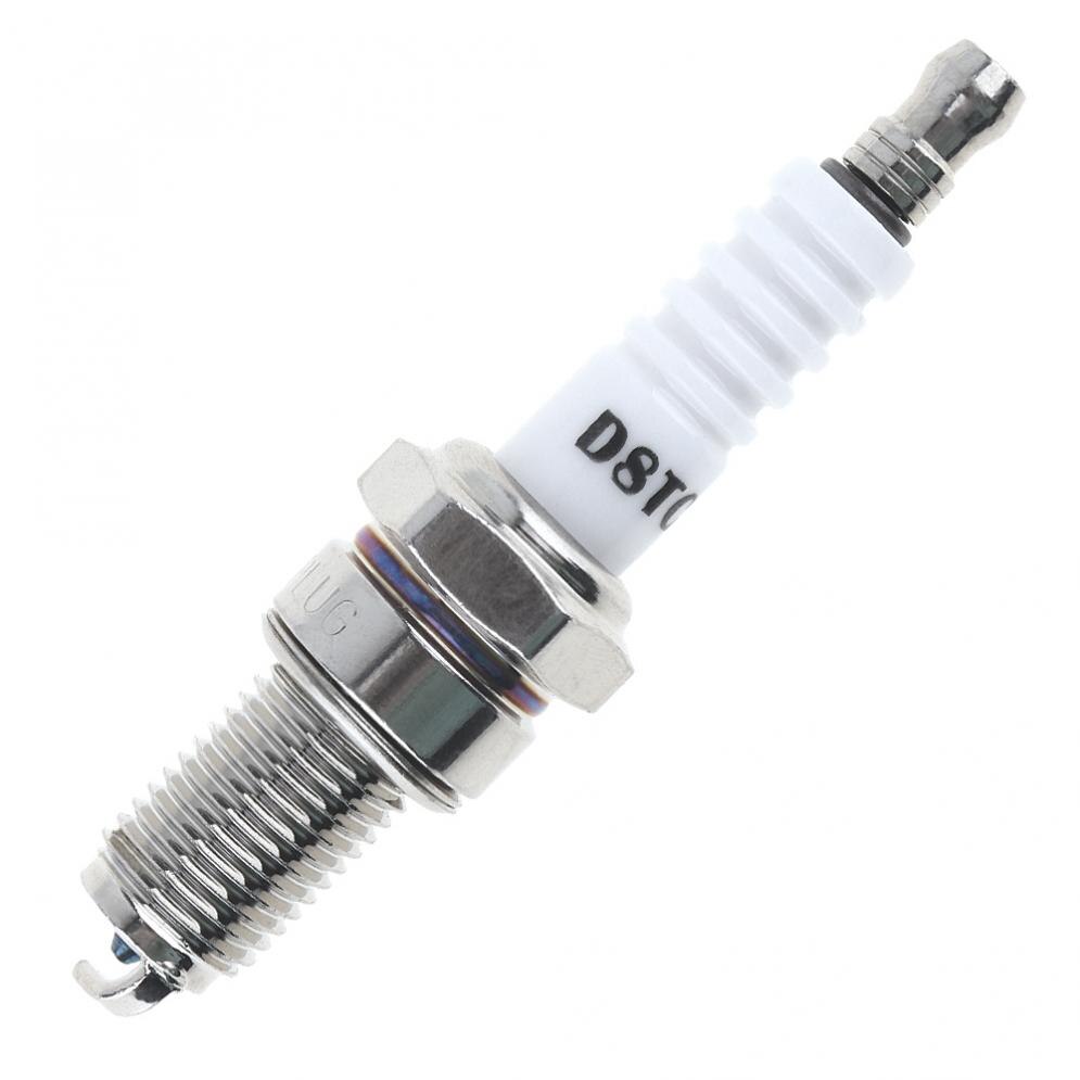 1 Pc D8TC Platinum Fire Tsui Spark Plugs 19mm Motorcycle Platinum Nozzles Spark Plugs Fit for CG 125cc 150cc 200cc 250cc