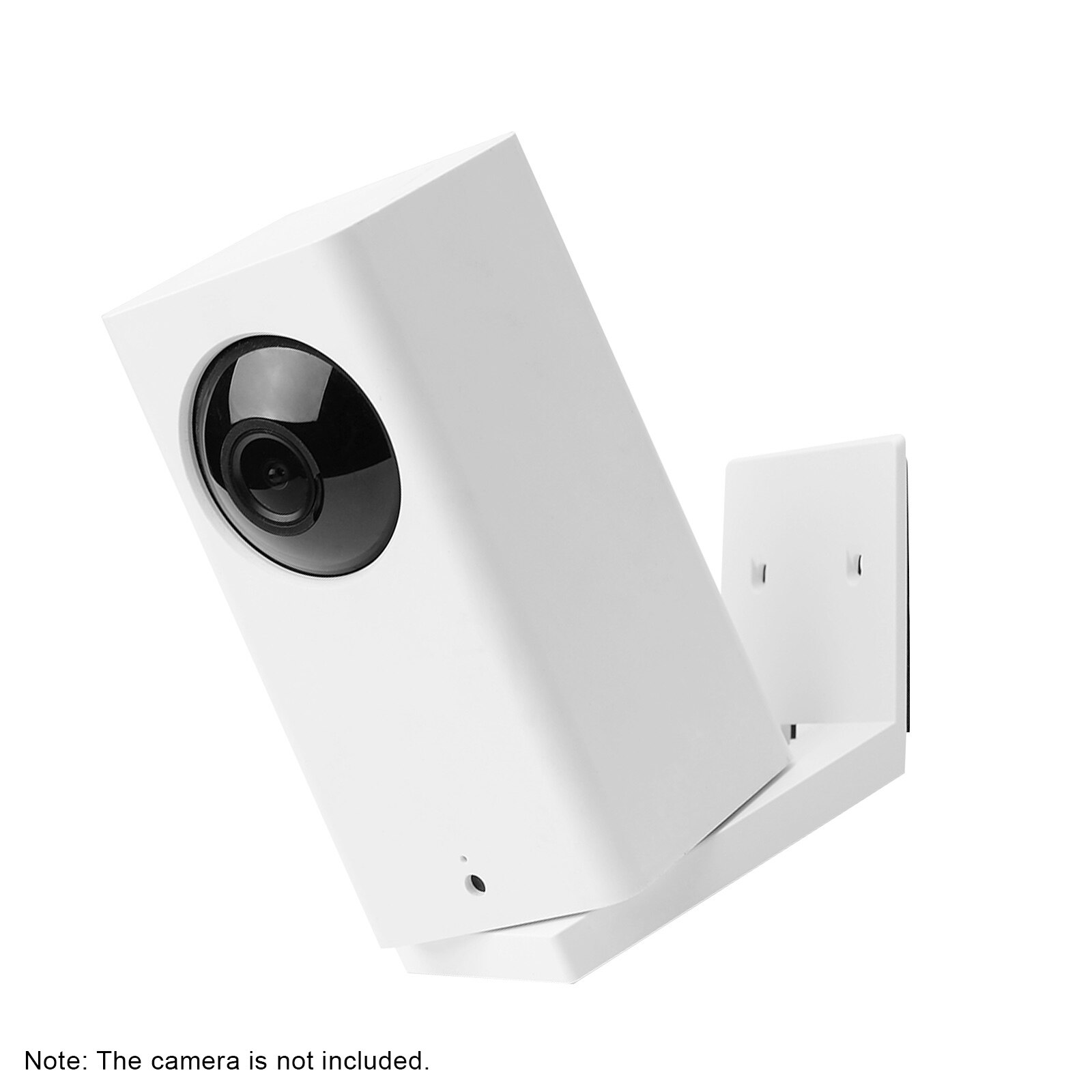 Screwless Tilted Wall Mount Kit Replacement for Wyze Cam Pan Camera Holder Strong Adhesive Mount Full Tilt & Pan Function