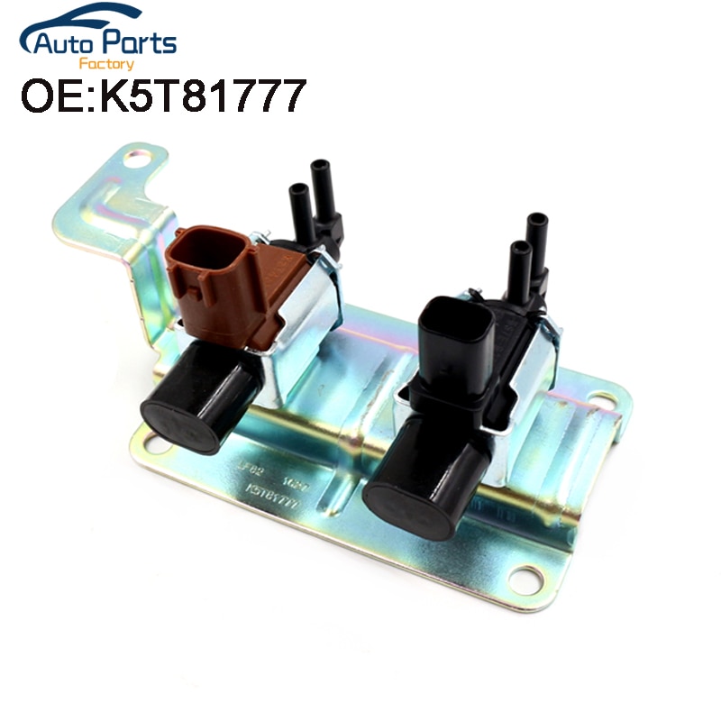 Insugningsrörsrör magnetventil vakuumsolenoid för mazda 3 5 6 cx-7 k5 t 81777 lf8218741 k5 t 46597 4 m 5g-9 a 500 k5 t 81297