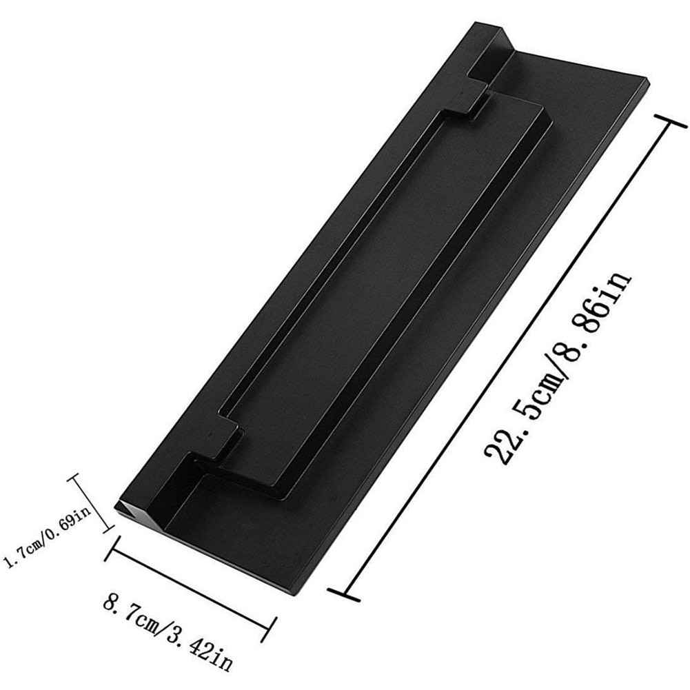 Rejillas de ventilación de refrigeración soporte Vertical proteger los pies antideslizantes Base ABS negro ahorro de espacio segura consola de juegos para Xbox One S