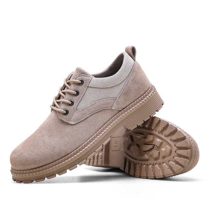 men's classic skate shoes lightweight and comfortable non-slip men's skate shoes breathable sneakers: Beige / 43