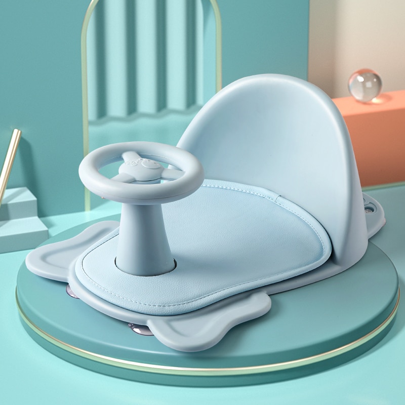 3 couleurs bébé baignoire anneau siège infantile enfants douche enfant en bas âge enfants anti-dérapant sécurité siège chaise