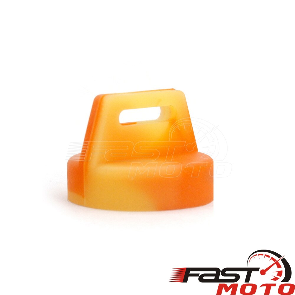 1X 2X Black Rubber Igntion Key Cover Case For Polaris Sportsman Scrambler Magnum XP RZR 900 470 EPS Key Switch Protection ATV: 1x flame orange