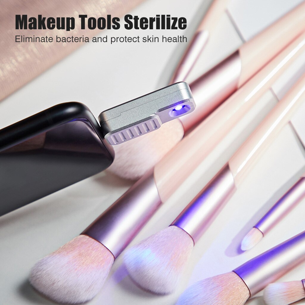 Mini USB LED UV-Licht Sterilisator Tragbare Uv Desinfektion Licht UVC Sterilisator Keimtötende Smartphone UV Sanitizer