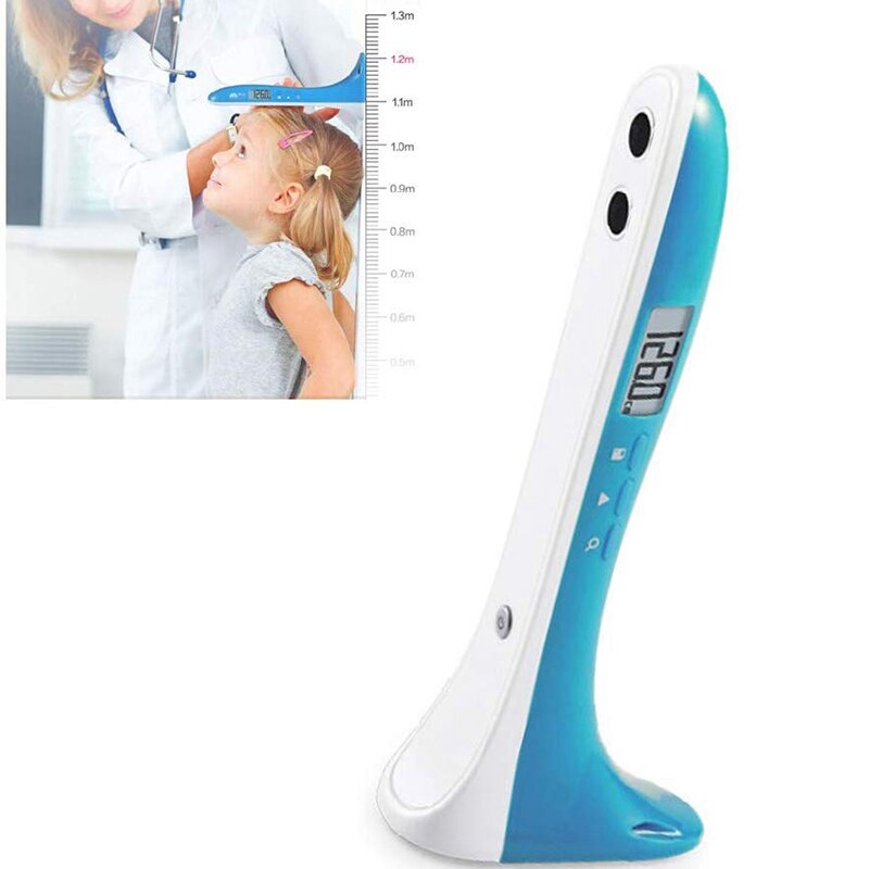 Ultrasonic Height Meter, Digital LCD Ultrasonic Cable Height Meter Handheld Height Cable Tester For Child Adult