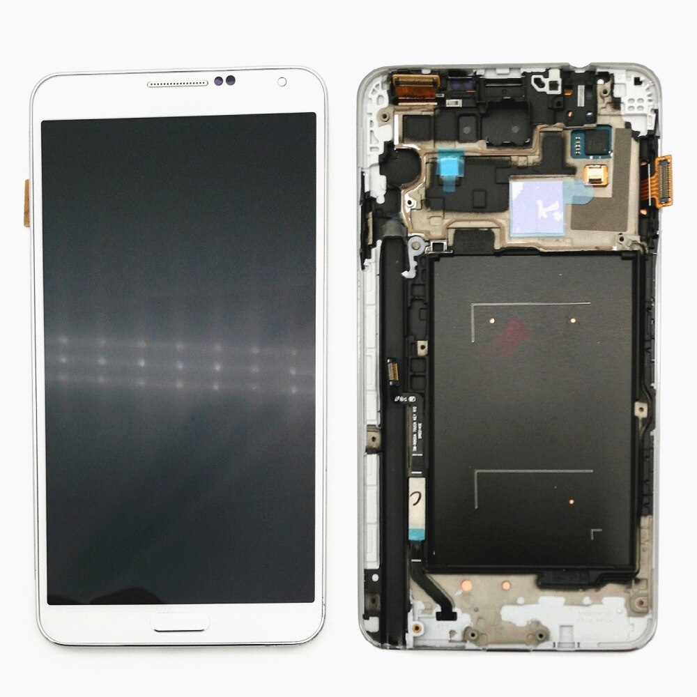 5.7 "super amoled display lcd para samsung galaxy note 3 n9005 n900a n900v n900p lcd tela de toque digitador assembléia