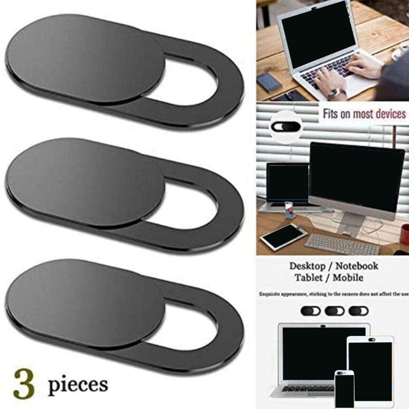 3pcs Camera Cover Slide Webcam Extensive Compatibility Protect Privacy