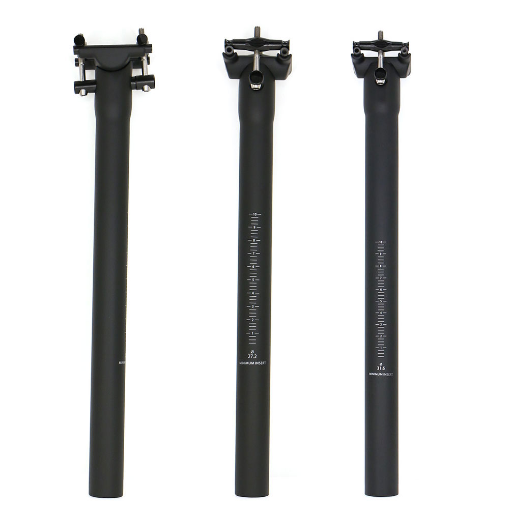 Reggisella ELITA uno MTB carbonio 27.2/30.9/31.6mm montagna /strada bicicletta reggisella super leggero 300/450mm