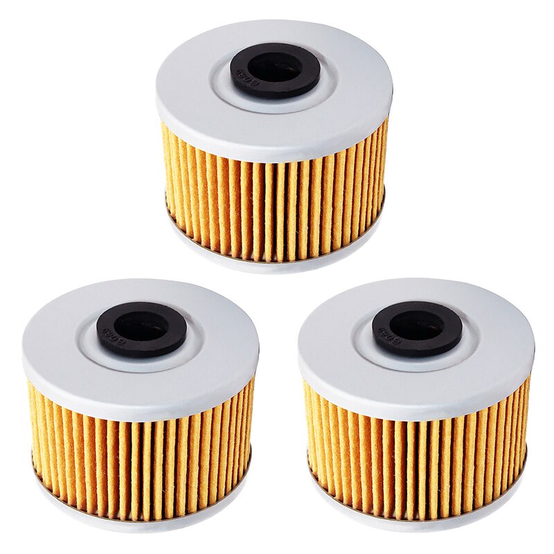 1/3/6pcs Motorcycle Oil Filter for HONDA XR250 XR 250 XR250L XR250R XR350R XR400R XR440R/SM XR500 XR500R XR600R XR650L XR650R: 3 pieces Yellow