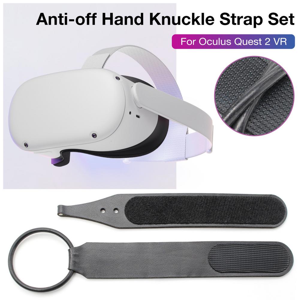 For Oculus Quest 2 VR Controller Handle Wrist Strap Handle Grip Anti Falling Fixed Belt Non-slip Strap Adjustable VR Accessories