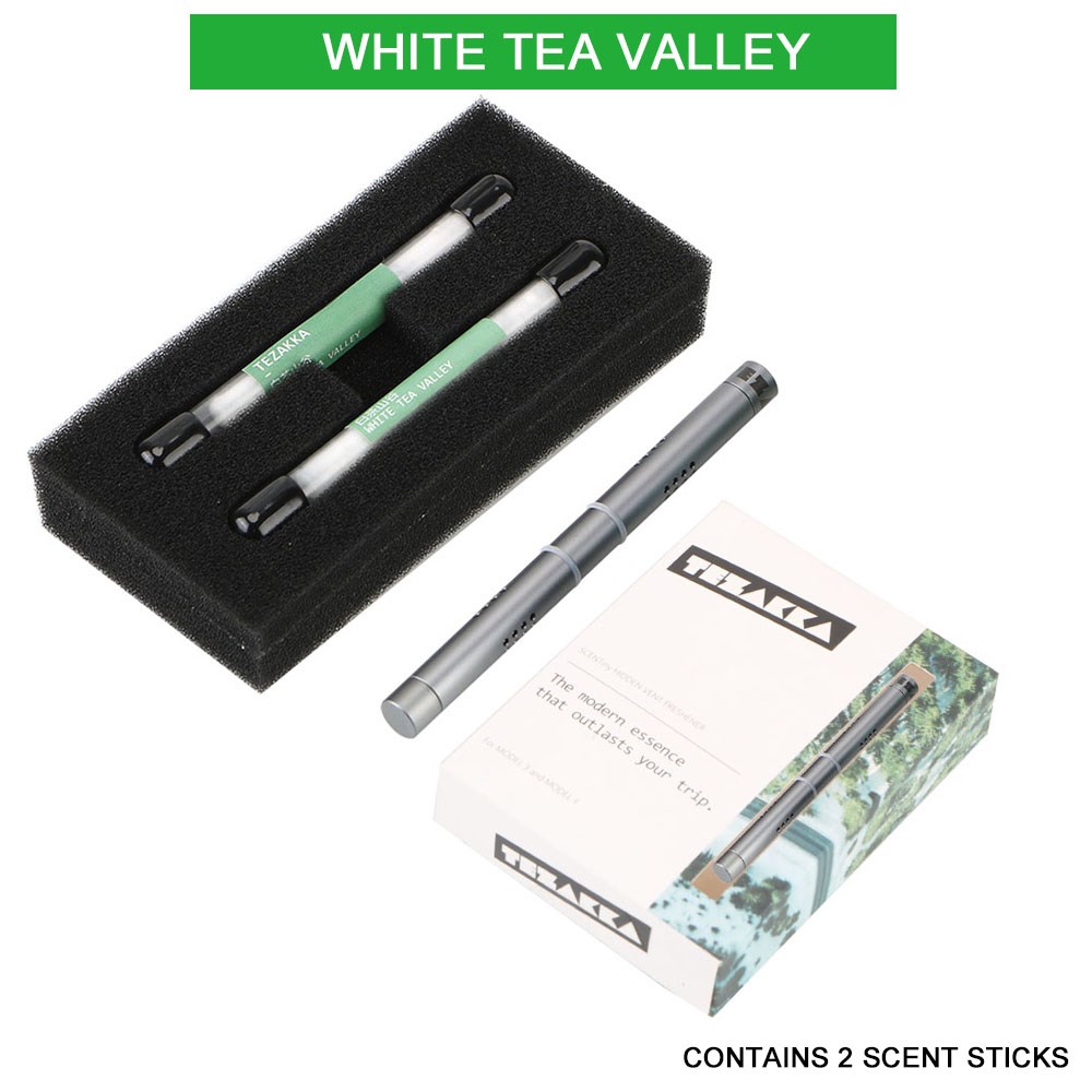 For 2022 Tesla Model 3 Model Y Aromatherapy Fresh Air Deodorization Car Perfume Invisible Air Outlet Fragrance Accessories: white tea valley