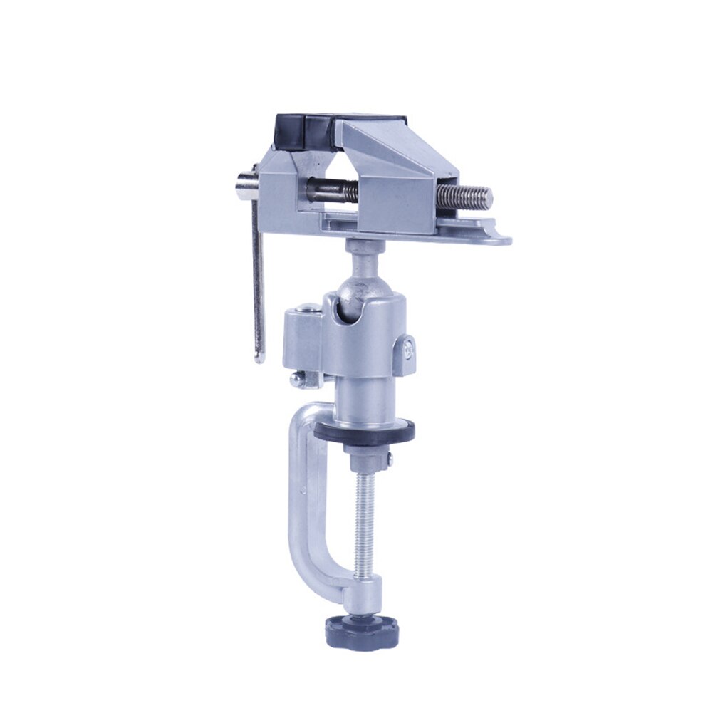 Vises Bench Swivel W/ Clamp 3" Tabletop Vise Tilt Rotates 360° Work Bench Tool