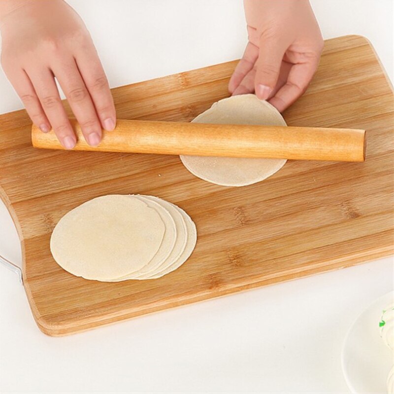 4 Size Houten Deegroller Maken Pasta Dumplings Fondant Biscuit Cake Tools Pastry Roll Deeg Roller Keuken Bakken Accessoires