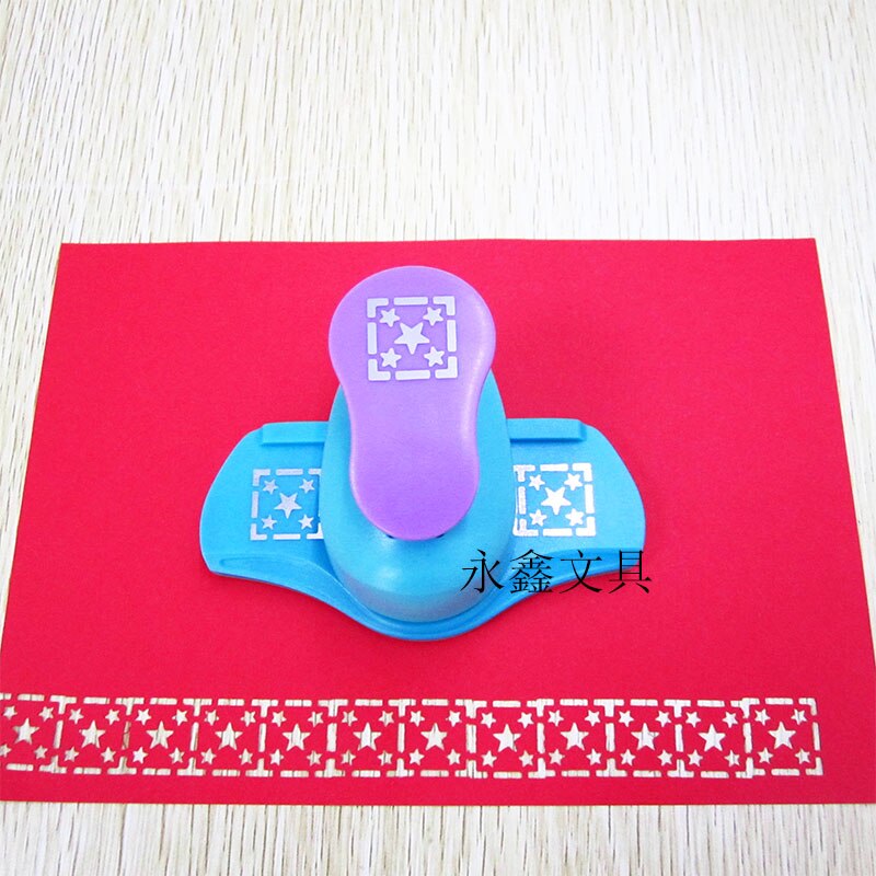 Fancy Border Punch S Bloem Embossing Punch Handgemaakte Rand Apparaat Diy Papier Cutter Craft , ZX0103: 003