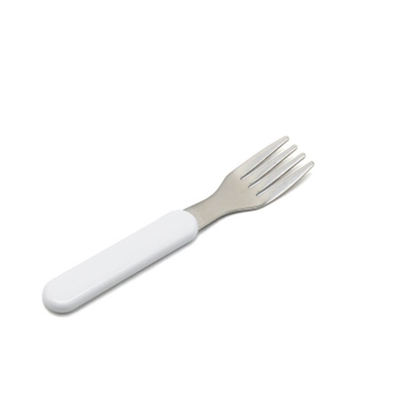 Aldult-cubiertos de sublimación para niños, vajilla de acero inoxidable, vajilla de estilo occidental, cuchillo blanco, tenedor y cuchara: Fork(For Aldult)
