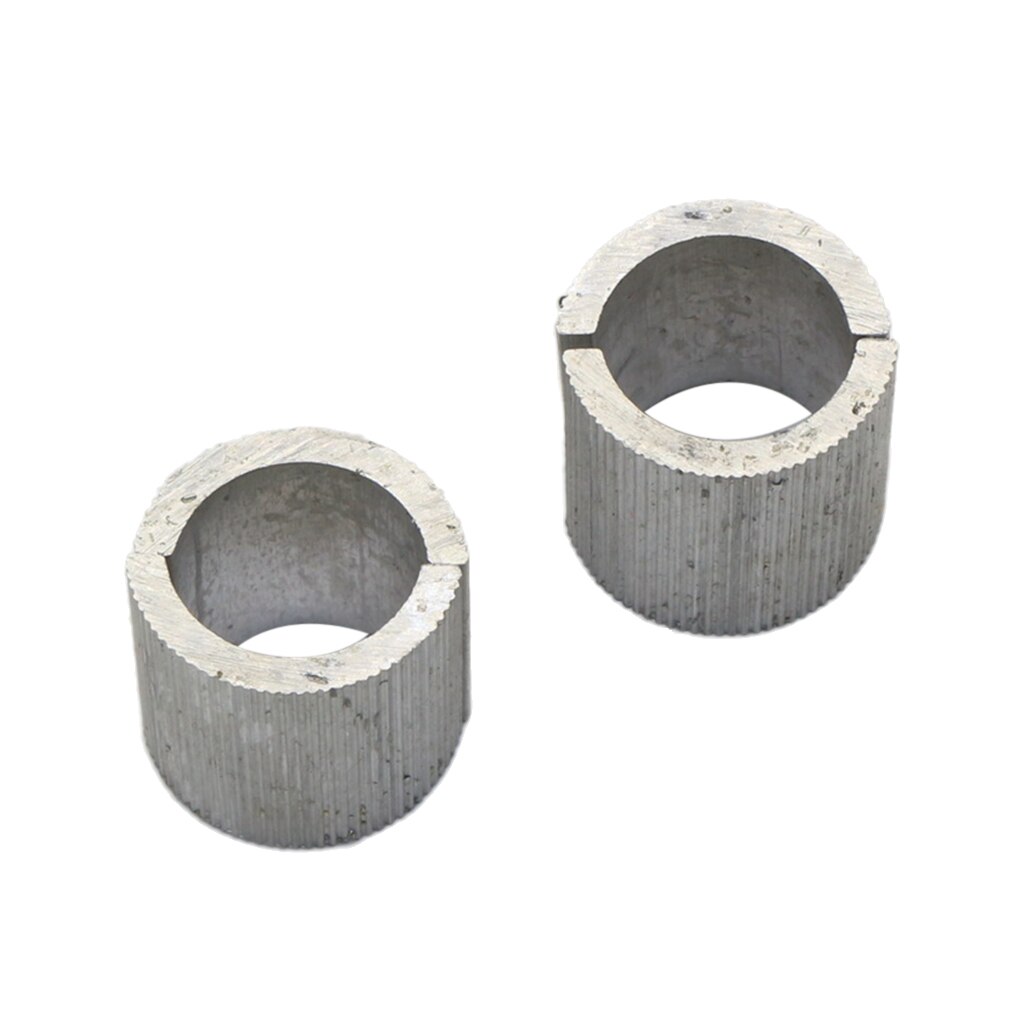 4 Pack von Motorrad Lenker Distanzscheiben, 7/8 zoll bis 1 zoll 22 zu 25mm, Silber