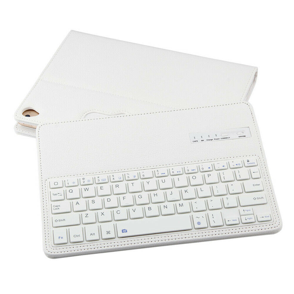Wireless Bluetooth Keyboard Leather Case for Apple iPad Pro 10.5 Inch 2-in-1 Removable Keyboard Case Tablet Stand Cover