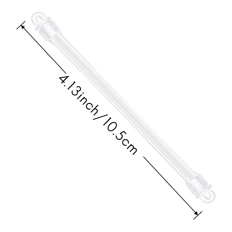 10Pcs Long Shape Hook Silicone Tennis Racket Vibration Dampener Shock Absorber