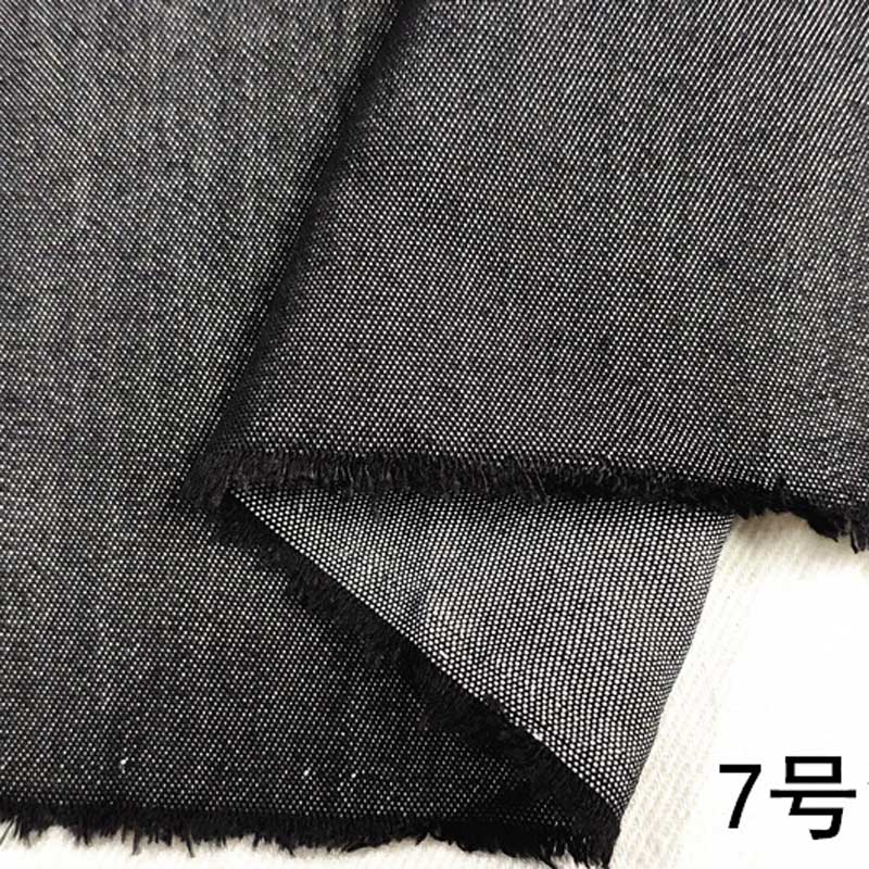 Denim nicht elasticsilk-wie Denim Schlauch Hemd stoffe waschen-freies seide-Unterhose bekleidungs stoffe: 7