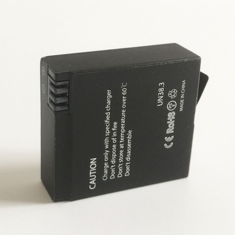 2 stks SJCAM SJ6 Legend Batterij 3.8 v 1000 mah 3.8Wh Oplaadbare Li-Ion Batterij Pack voor SJCAM SJ6 LEGEND Sport actie Camera DV