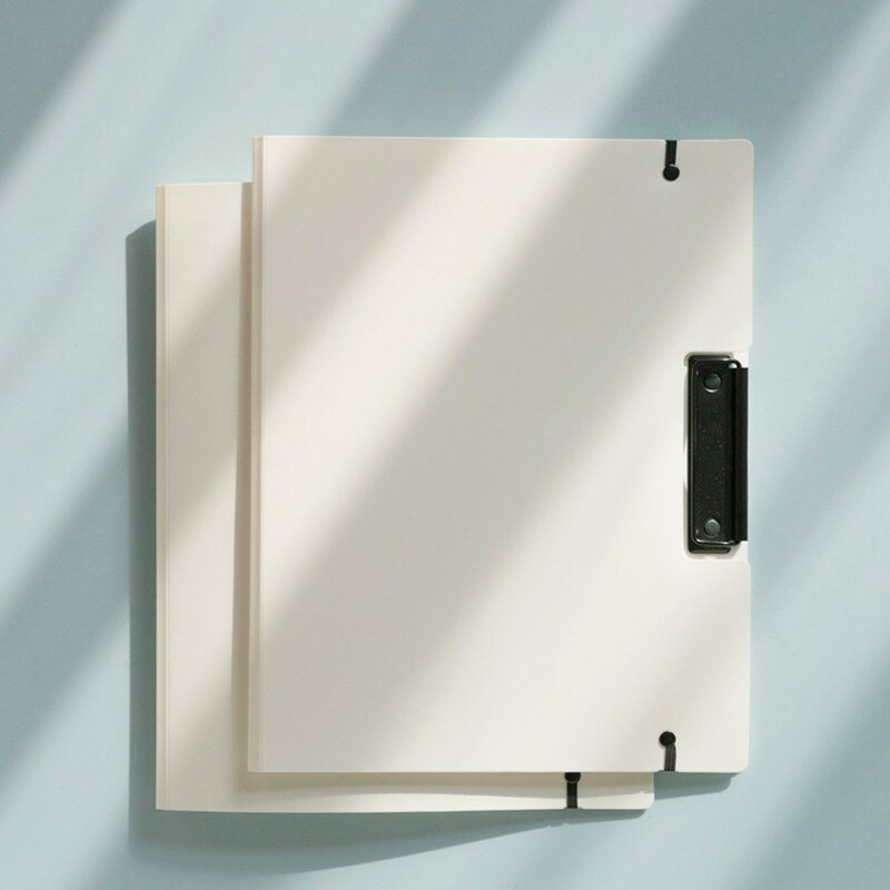 A4 simple folder small fresh file folder stationery file data splint cute simple learning office supplies: B