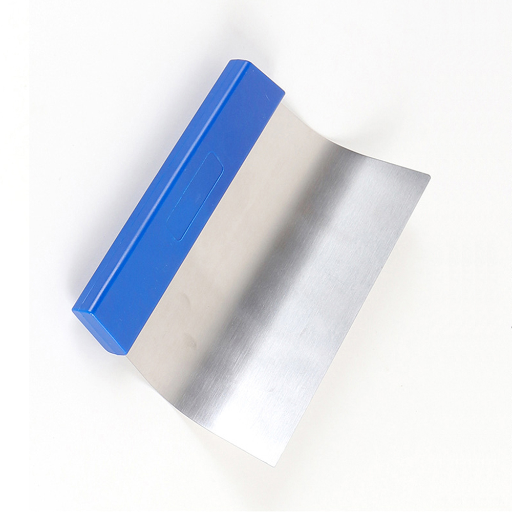 Outils de chargeur de embaude vitres en acier inoxydable, grattoir, fente King, joint de cale, verre de voiture, film de repassage, installation de vinyle rond, 4,3