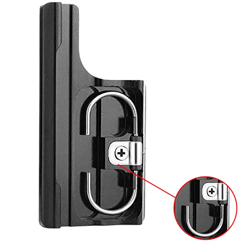 ¡Producto en oferta! Montaje de hebilla de bloqueo de cierre de Cierre trasero de repuesto de aleación de aluminio para cámara GoPro Hero 3 +, 4 estándar impermeable y esqueleto Ho