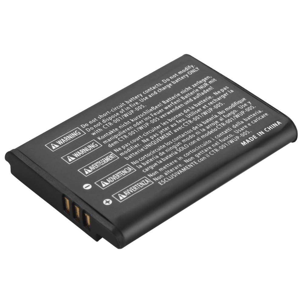 Batería de CTR-003 de 1300mAh para Nintendo Switch Pro, 2 piezas, mando inalámbrico 2DS XL, 3DS, CTR-001, Ene-001, MIN-CTR-001