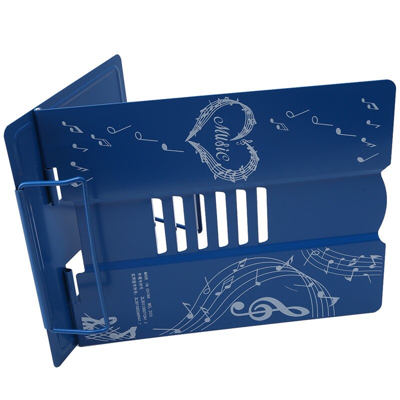 Portable Folding Tabletop Music Rack Adjustable Book Piano Music Score Reading Sheet Stand Holder Support Bookstand