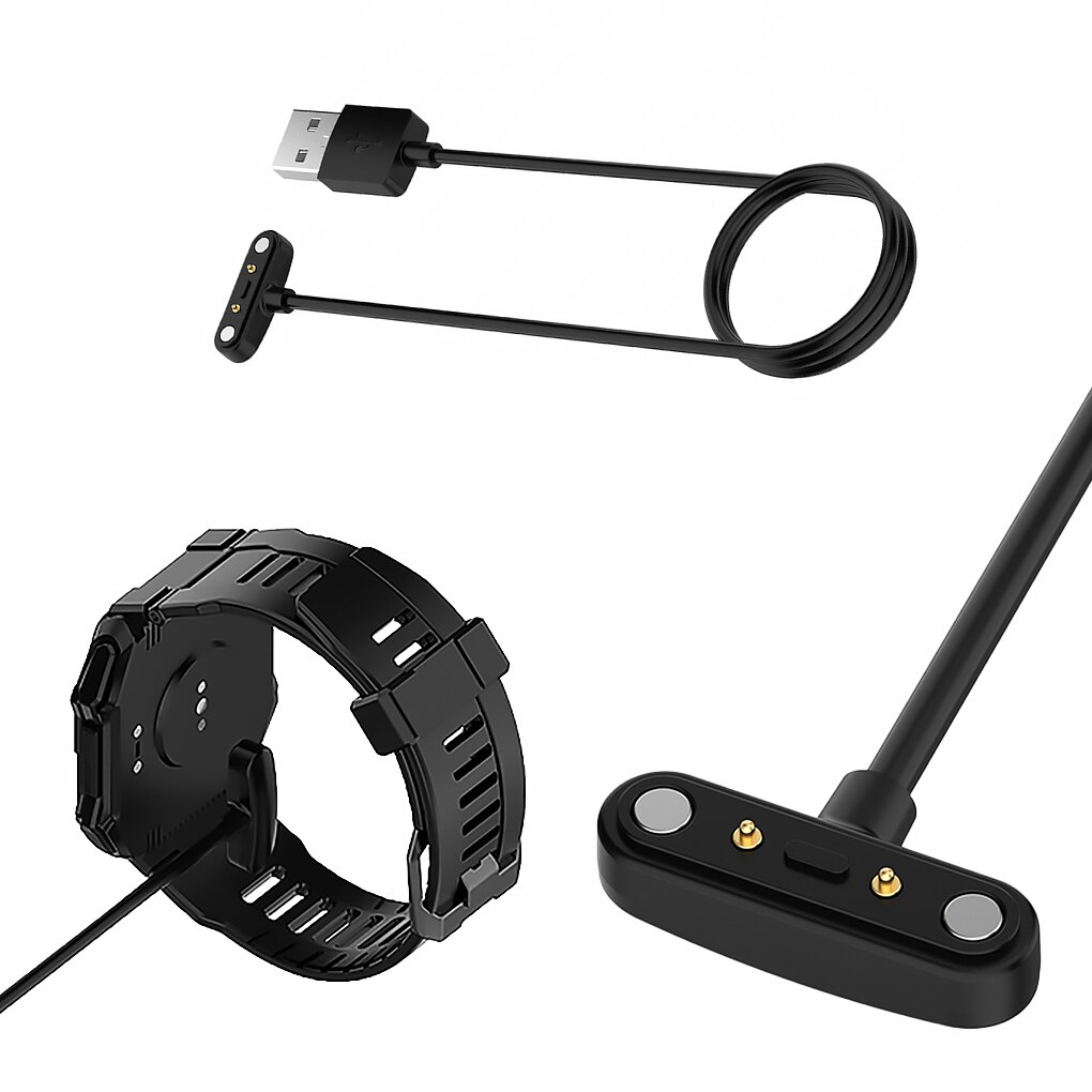 Cargador de reloj inteligente 3 pies USB magnético carga rápida Cable cargador para ASUS ZenWatch 2 Smart Watch reloj cargador Accesorios