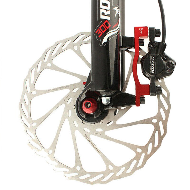 Freno de disco de aluminio para bicicleta de montaña, adaptador de Rotor de disco, pinza delantera y trasera de 180/203mm, PM-PM de accesorios de ciclismo