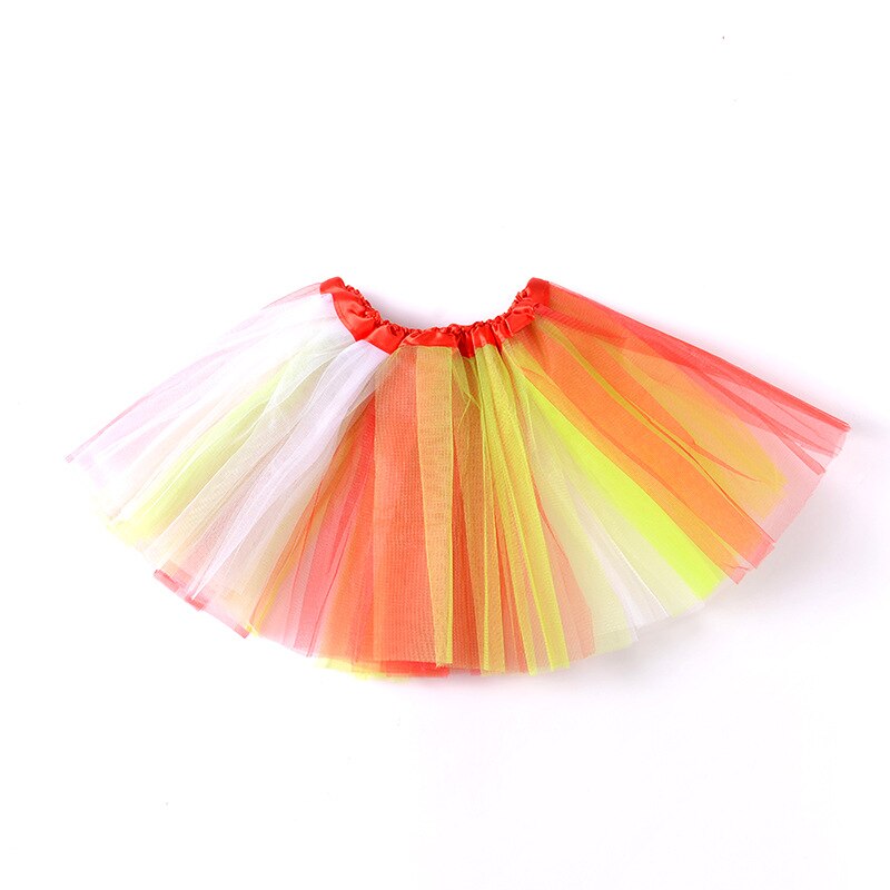 Baby Zomer Kleding Kinderen Tutu Rok Kindje Prinses Dressup Party Meisjes Kostuum Ballet Dans Slijtage Kleurrijke Chiffon Rok: l