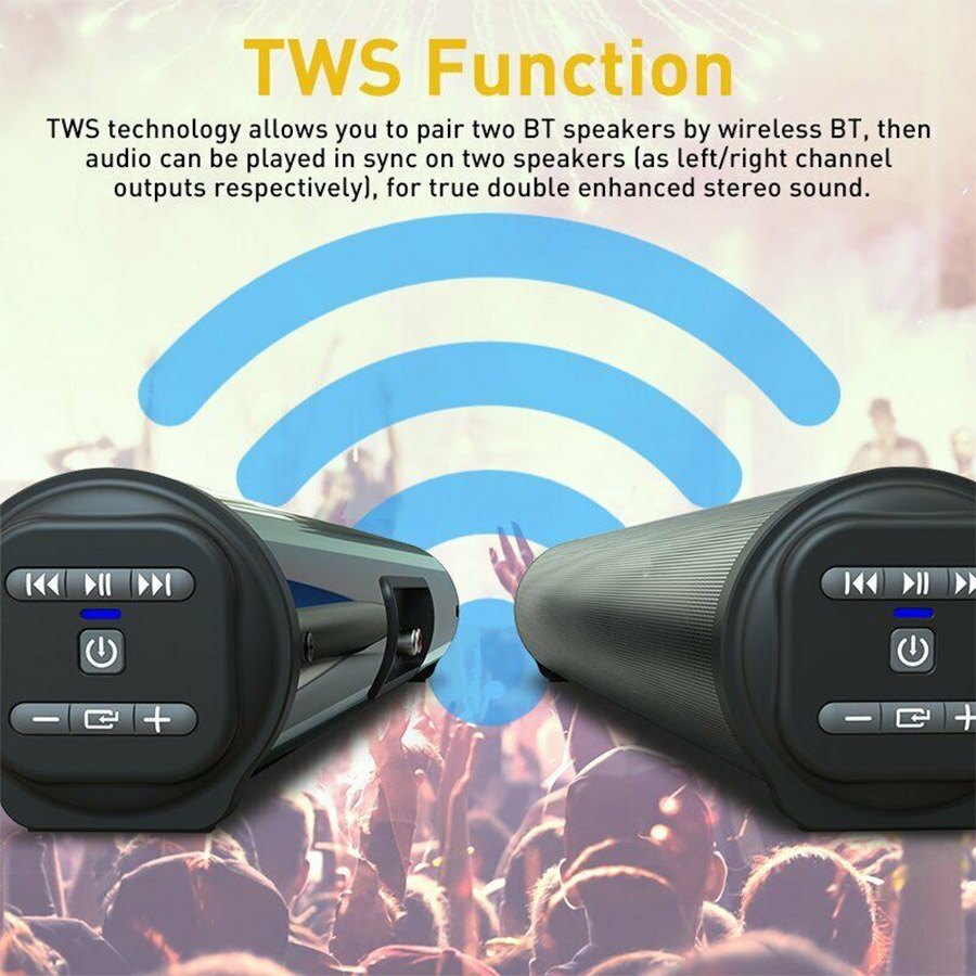 Powerful Portable TV Sound Bar Speakers Wired &amp; Wireless Bluetooth Home Surround Soundbar for PC Outdoor Speaker+Remote