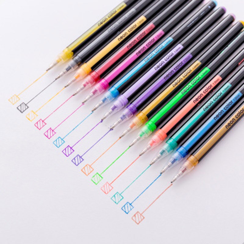 Multi-farbe einstellen-stift gouache Textmarker büro lernen zeichnung farbe kreide