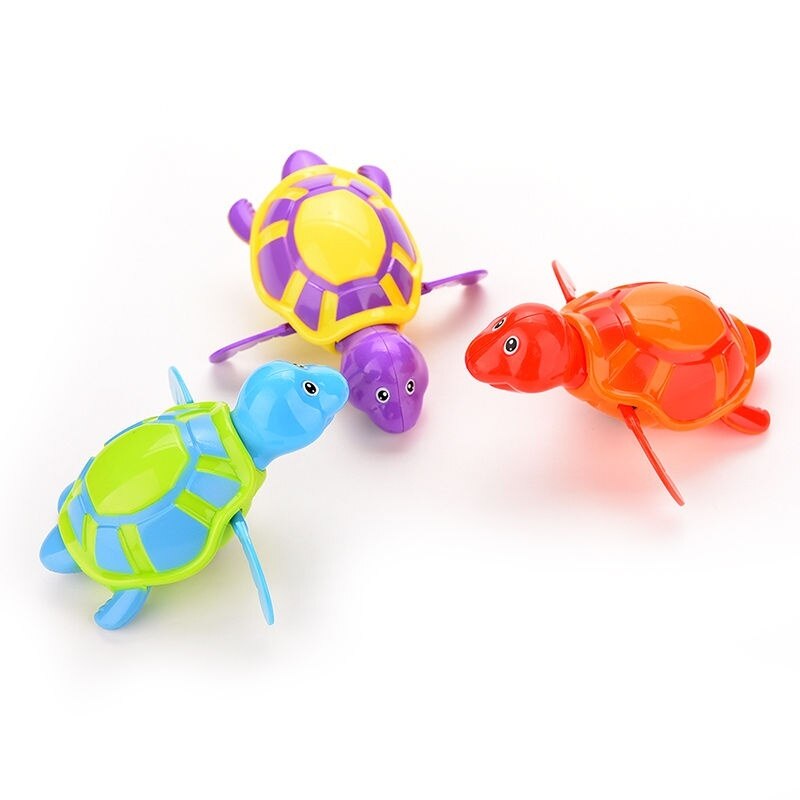 Neue Spielen Schildkröten Wasser freundlicher Schlecht Schwimmbad Badewanne Tiere klingend Spielzeug Schwimmen Uhrwerk8