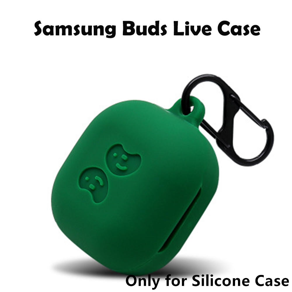 Cassa molle Del Silicone 11 Colori Della Caramella per Per Samsung Galaxy Boccioli di Vivere Senza Fili di Bluetooth del Trasduttore Auricolare Box Cover Protettiva W/portachiavi