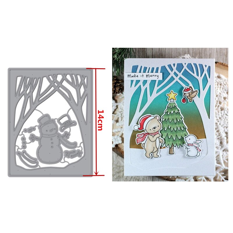 Rectangle Frames Scenes Rainbow Words Phrases Metal Cutting Dies Pond Stencil DIY Card Crafts Scrapbooking Template dies: H4561