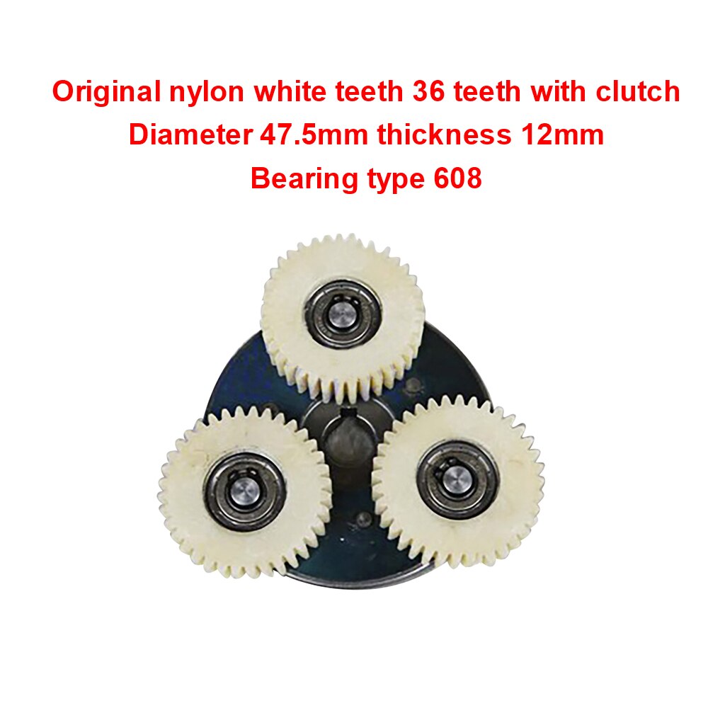 Elektrische fahrrad getriebe planeten getriebe Octagon motor getriebe generation fahren getriebe 36 zahn kupplung sonne zahn: Large clutch white