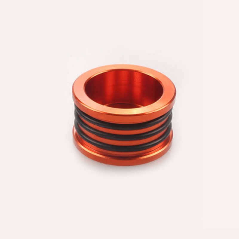 Kit de cubierta de sello de árbol de levas para Honda, aleación de aluminio, sello de aceite, enchufe tipo O, accesorios de coche, piezas de modificación automática: Naranja