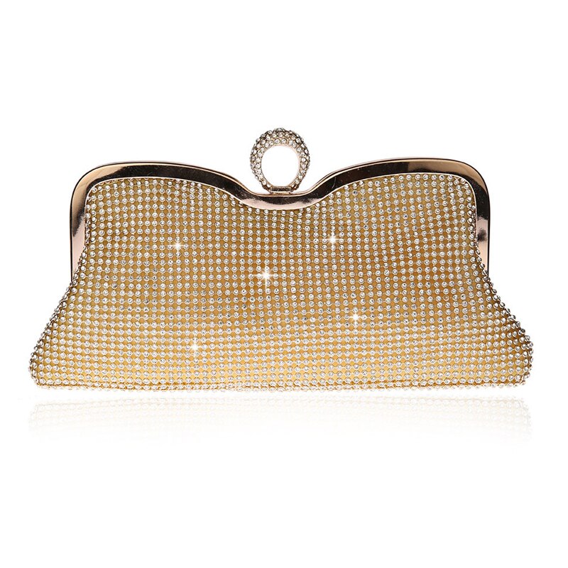 Vintage Kralen Avondtasje Geborduurde Tas Diamant Lovertjes Clutch Bruid Tas