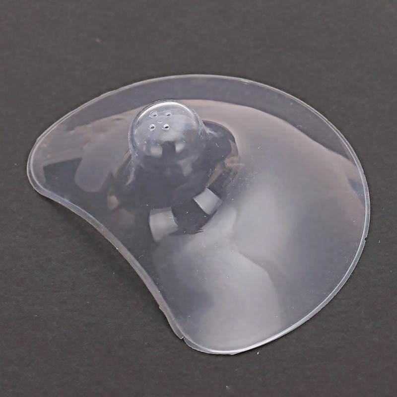2 stuks Ultra-Dunne Siliconen Tepel Schilden Protectors Met Case Voor Baby Moedermelk Voeden Pijn Reductie Tool M