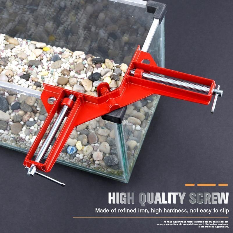 90 Degree Right Angle Clip Picture Frame Corner Clamp 100Mm Mitre Clamps Corner Holder Woodworking Tool Furniture Repaire Photo