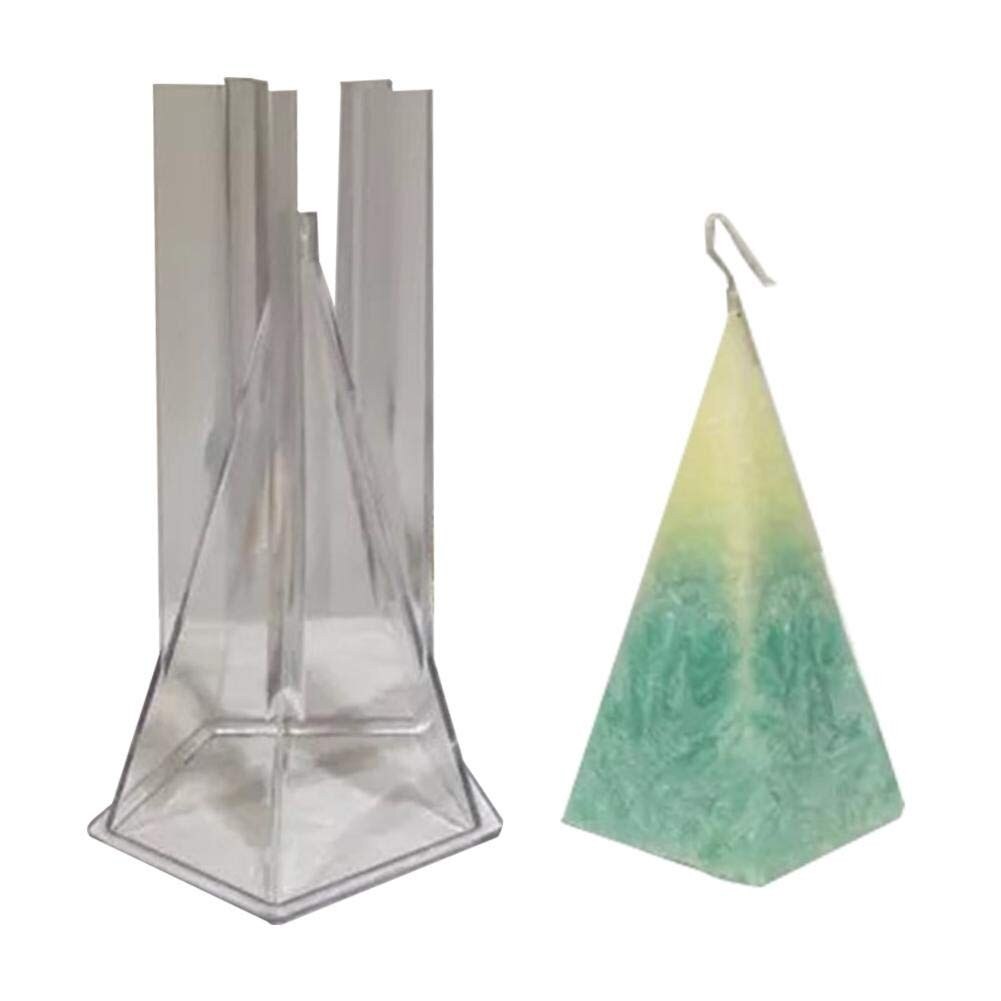 Reusable Handmade Plastic Candle Molds For Pouring Pillar Candle Aroma Plaster Soap Molds DIY Candle Soap Craft Moulds Molds#p2