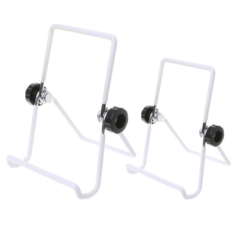 Universal Holder 360° Adjustable Foldable Metal Wire Stand Mount For iPad Tablet