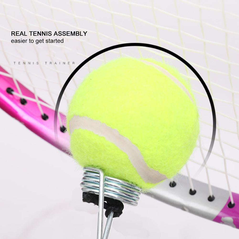 Adjustable Tennis Trainer Swing Serve Trainer Durable Tennis Trainer Set With Training Ball Tennis Practice Tool