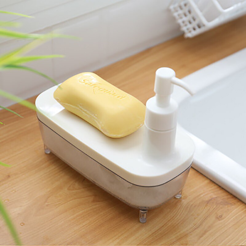 Båt tvål dispenser genomskinlig modellering badrumslotion schampo dusch mjölk sub-flaska hem badrum verktyg svamp